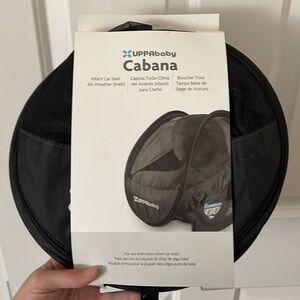 Uppababy cabana infant car seat all weather shield